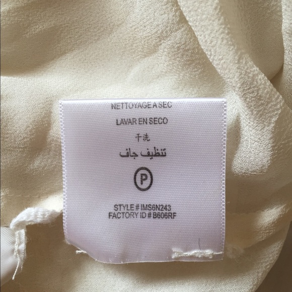 Max Azria Crepe Racerback Off White Gown, S - Picture 7 of 8